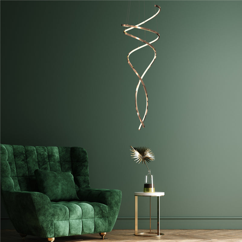 Lustra Zuma Line COCO LED Auriu