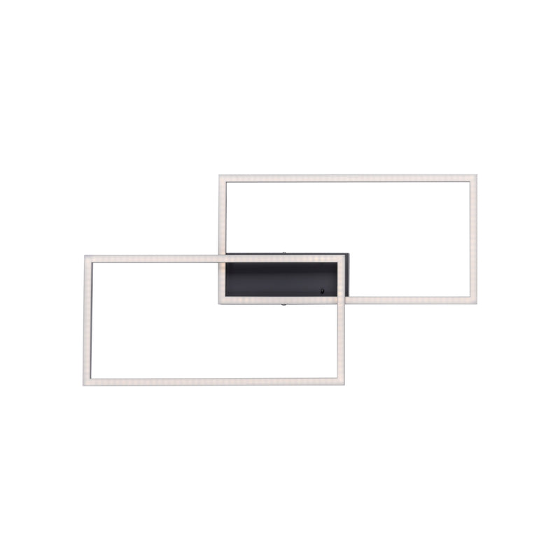 Plafoniera Paul Neuhaus IVEN 2xLED Negru