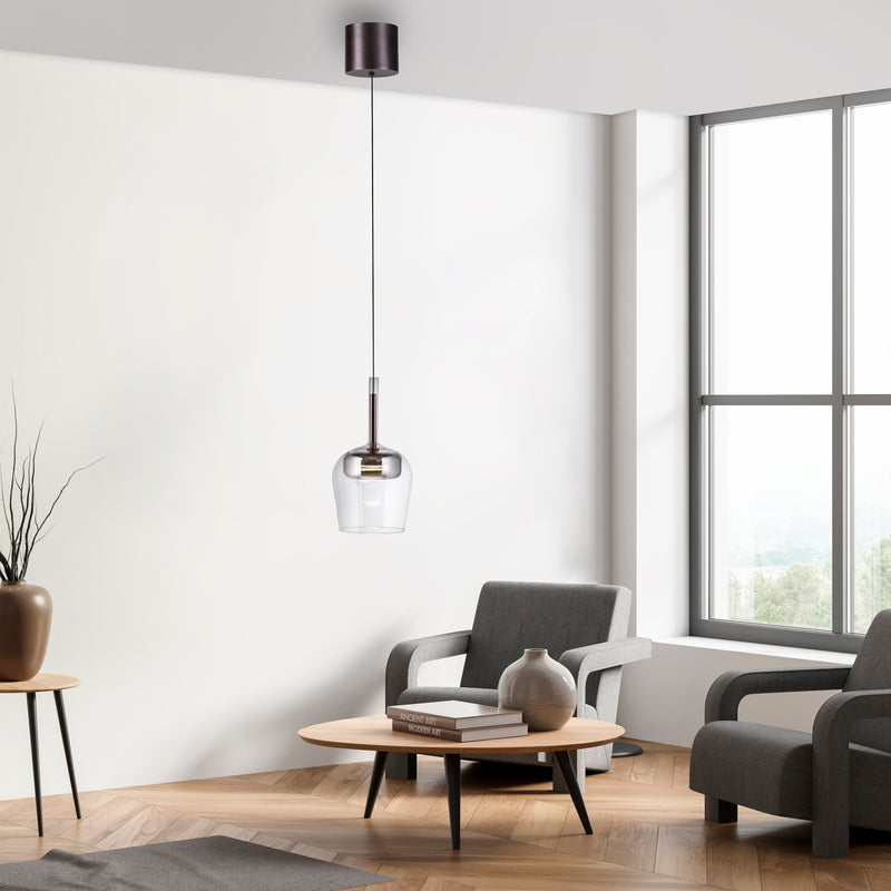 Lustra Paul Neuhaus Q-KON LED Argintiu