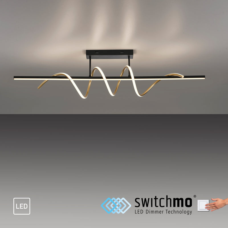 Plafoniera Paul Neuhaus EMANDA LED Negru