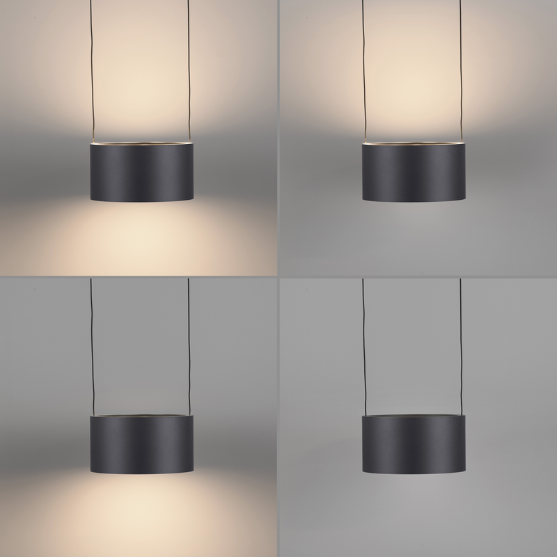 Lustra Paul Neuhaus PURE CLIPSE 2xLED Gri