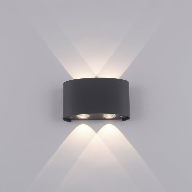 Aplica Paul Neuhaus CARLO 4xLED Antracit
