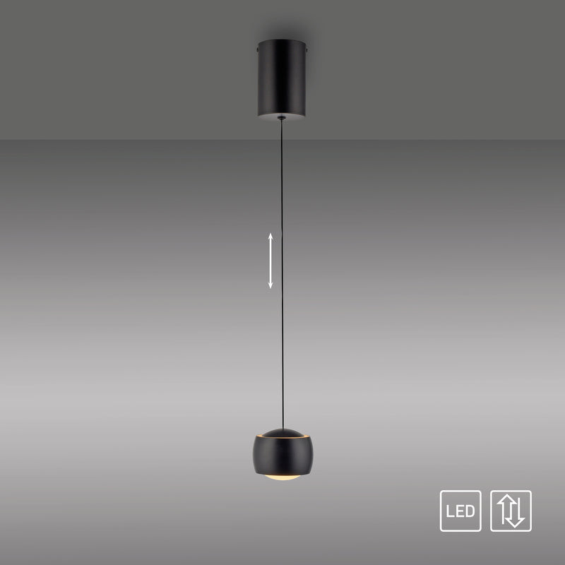 Lustra Paul Neuhaus BALLINI LED Negru