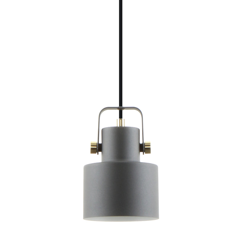 Lustra Zuma Line Draco 1xE27 Negru Mat / Auriu / Alb