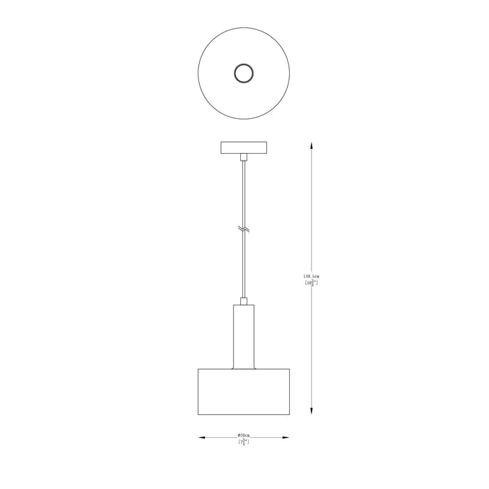 Lustra Zuma Line Leo 1xE27 Negru Mat / Auriu