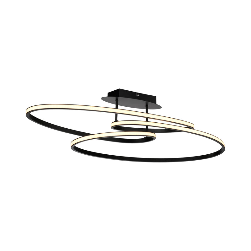 Plafoniera Paul Neuhaus LUMACA LED Negru