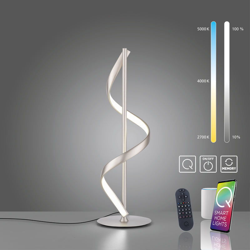 Veioza Paul Neuhaus Q-SWING LED Argintiu