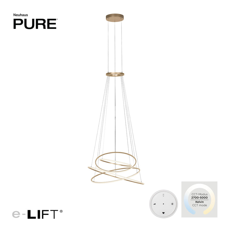 Lustra Paul Neuhaus PURE E-FLYING RINGS LED Maro