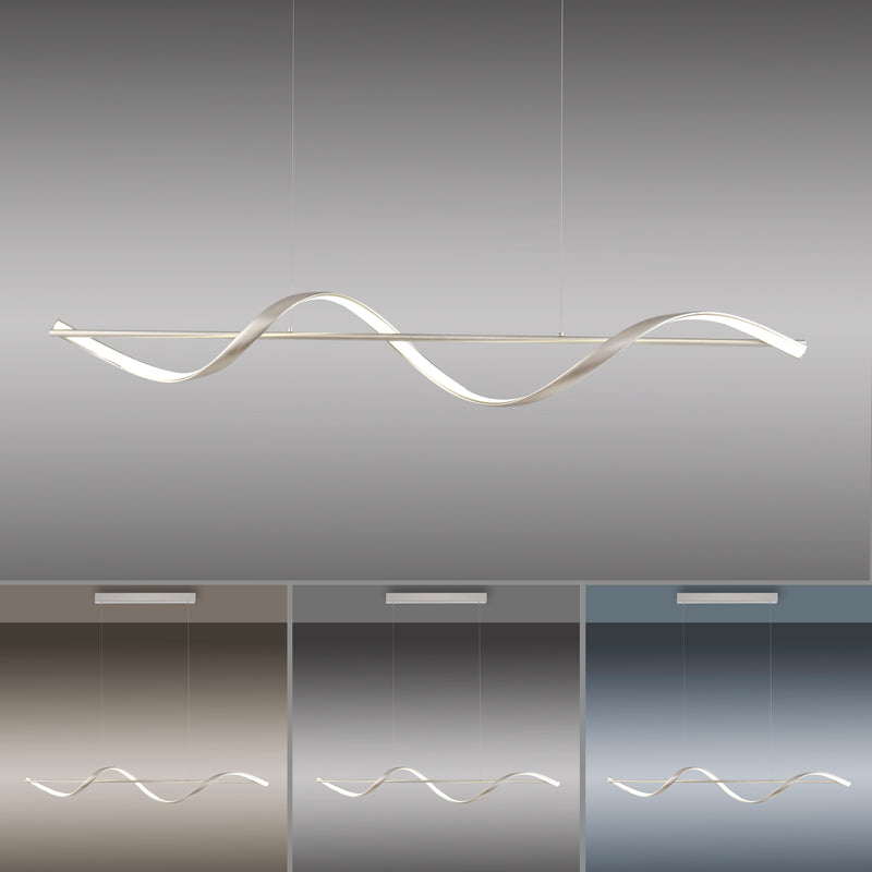 Lustra Paul Neuhaus Q-SWING LED Argintiu