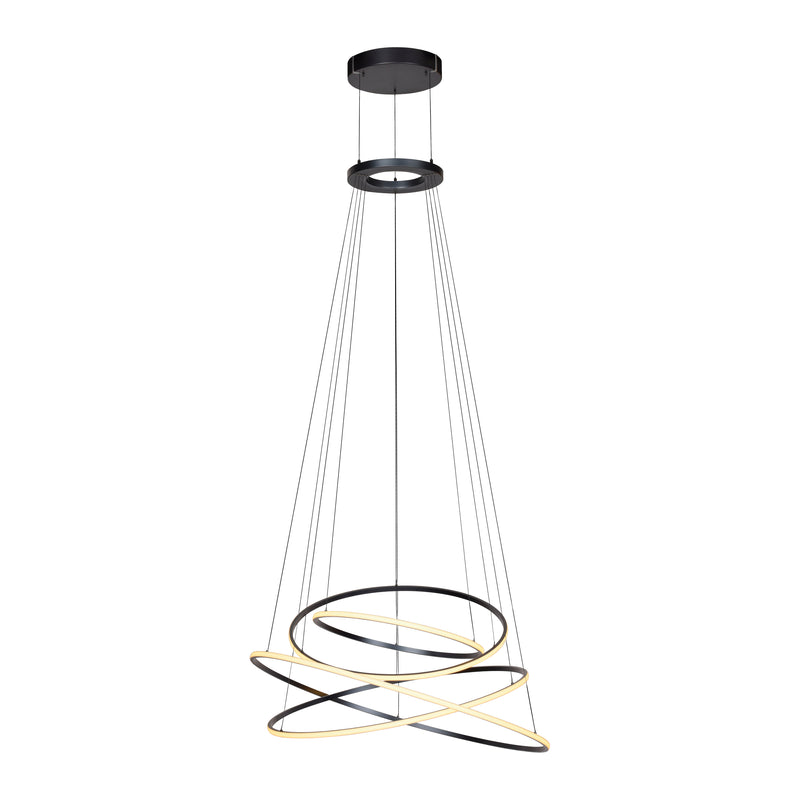 Lustra Paul Neuhaus PURE E-FLYING RINGS LED Gri