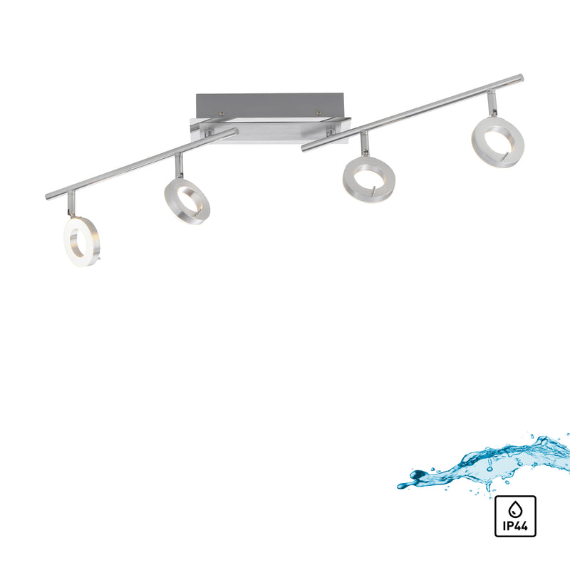 Plafoniera Paul Neuhaus SILEDA 4xLED Aluminiu