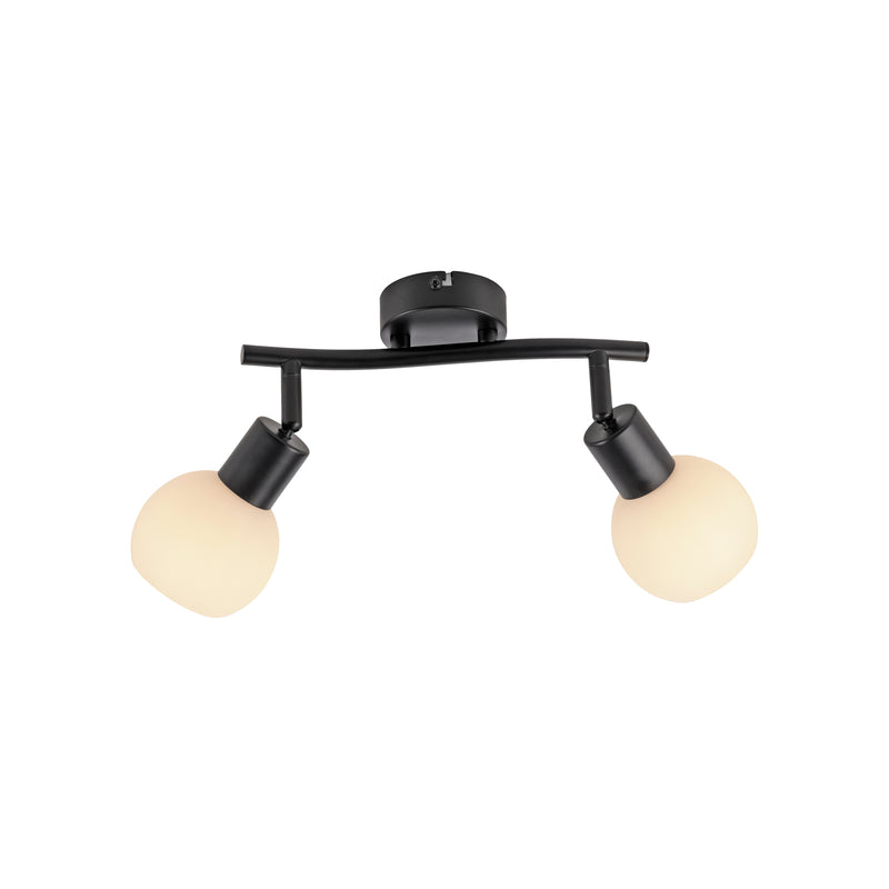 Plafoniera Paul Neuhaus LOKI 2xE14 Negru