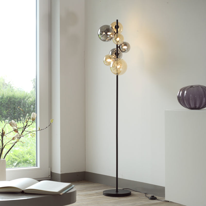 Lampadar Paul Neuhaus POPSICLE 7xG9 Fumuriu