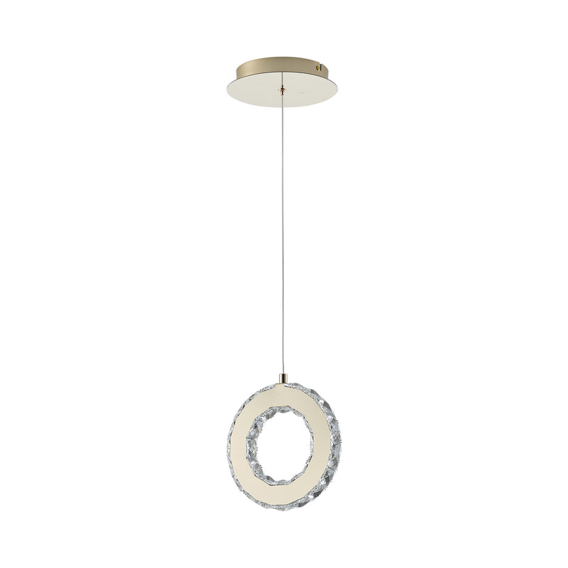 Lustra Zuma Line GIRONA LED Auriu