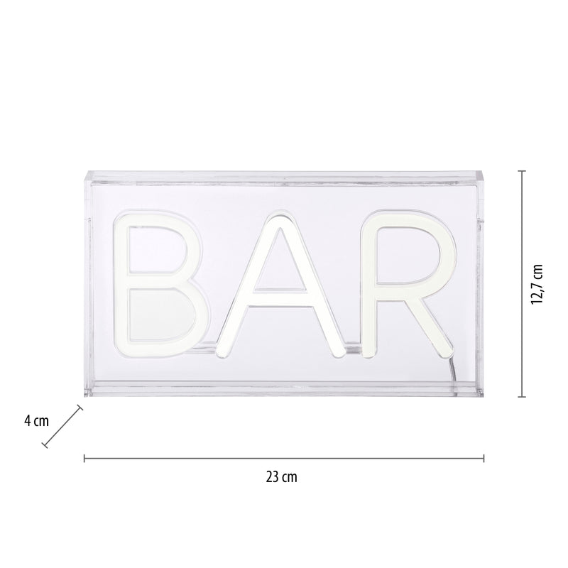 Aplica Zuma Line NEON-BAR LED Alb