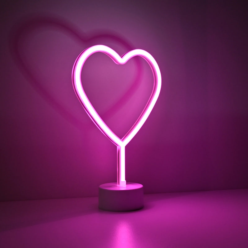 Aplica Paul Neuhaus NEON-HERZ LED Roz