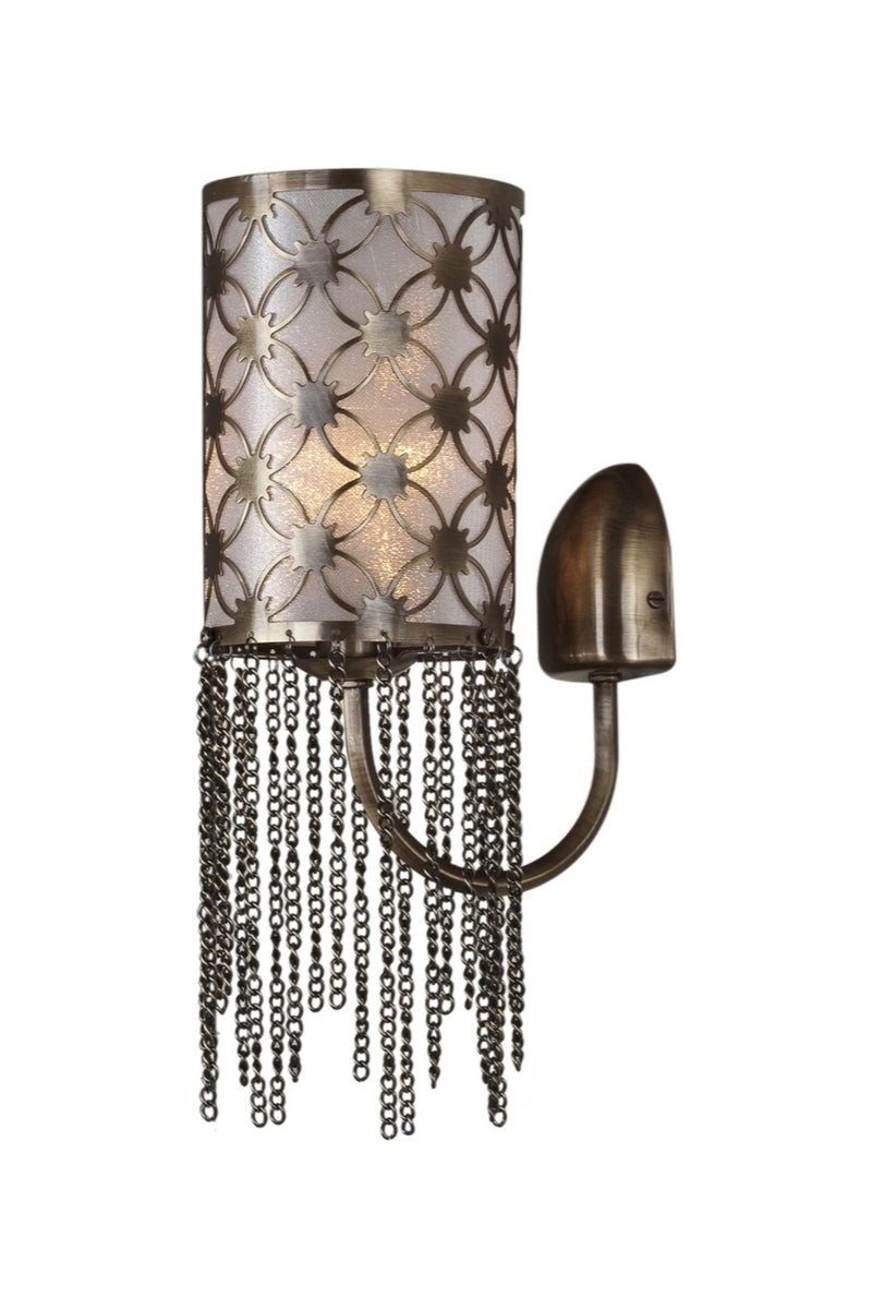 Aplica stil modern, din metal, culoare antiq