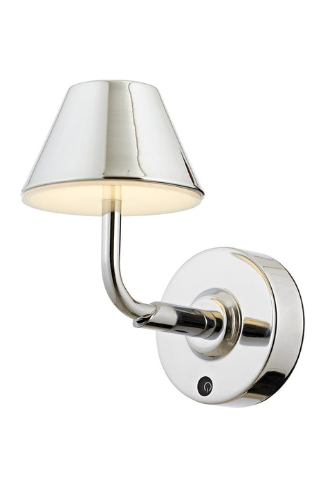 Aplică Avonni AP-64006-K, finisaj cromat, , 1xLED, metal și plexiglas opal, design vintage elegant