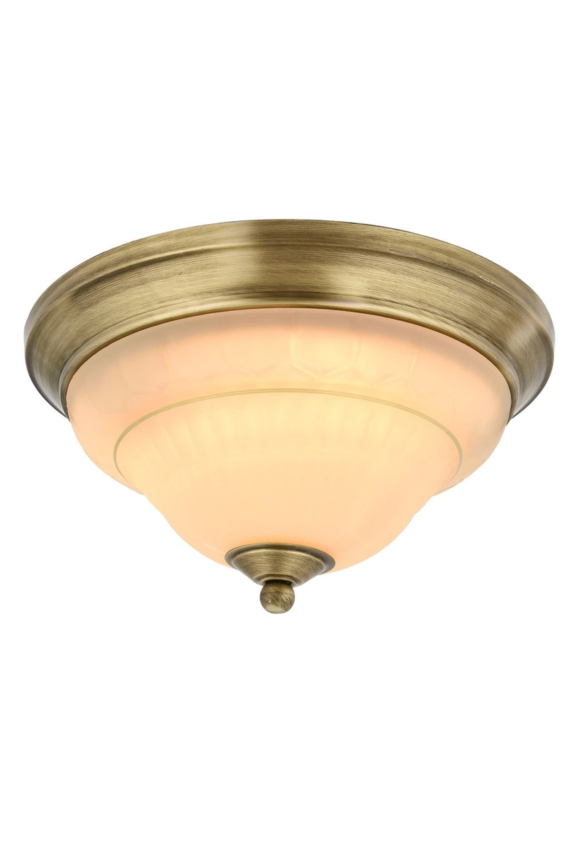 Plafoniera stil clasic, din metal, culoare antiq