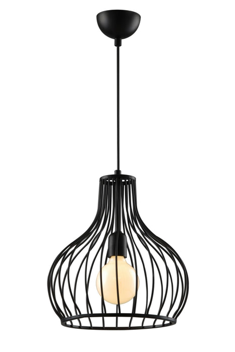 Lustra stil modern, din metal, culoare negru – AV-1520-M2-BSY