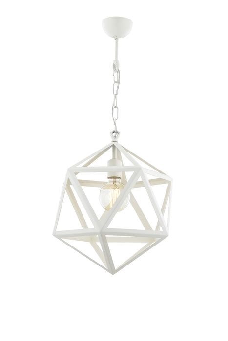 Lustra stil modern, din metal, culoare alb – AV-1585-BBY-38