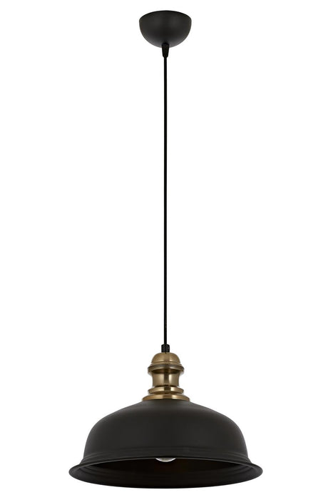 Lustră Avonni AV-4106-M27-BSY, vopsea neagră, Ø33 cm, 1xE27, metal, design vintage elegant