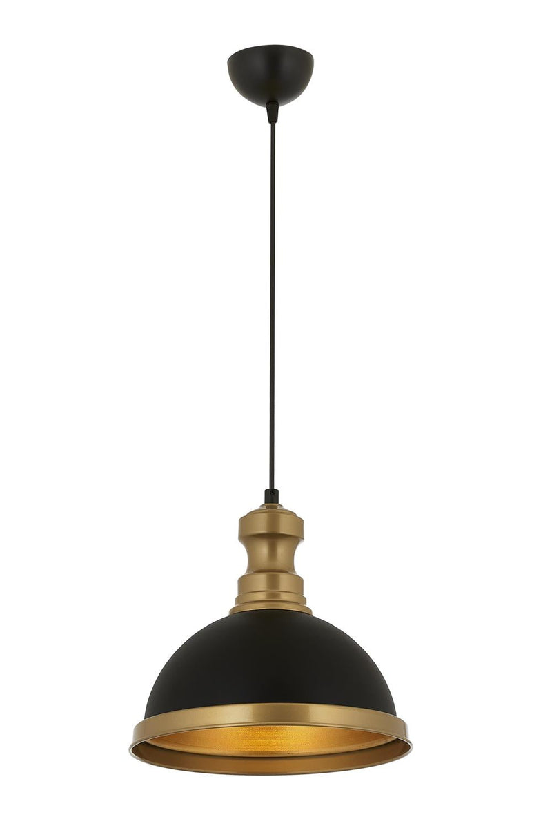 Lustră Avonni AV-4106-M31-BSY, finisaj negru, Ø29 cm, 1xE27, metal, design vintage elegant