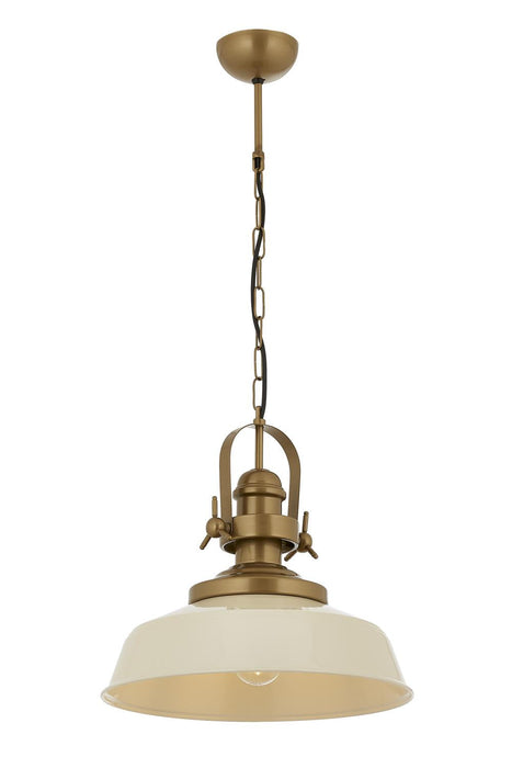 Lustră Avonni AV-4106-M32-BBY, vopsea albă, Ø35 cm, 1xE27, metal, design vintage elegant