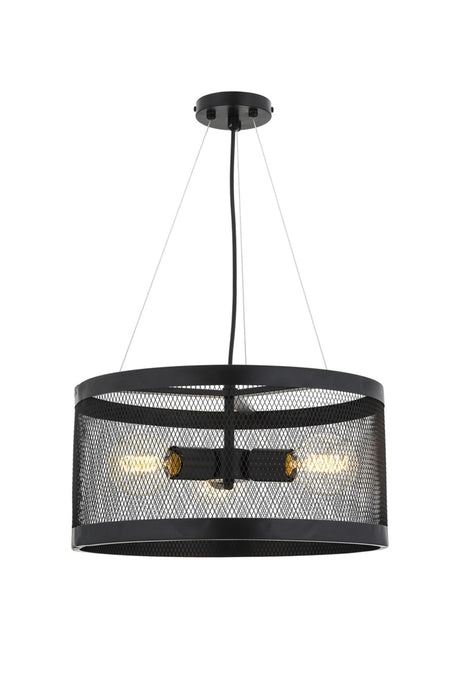 Lustra stil modern, din metal, culoare negru – AV-4189-BSY40