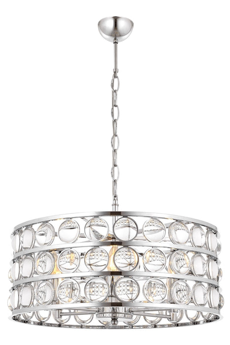 Lustra stil modern, din metal, culoare crom – AV-1701-K53