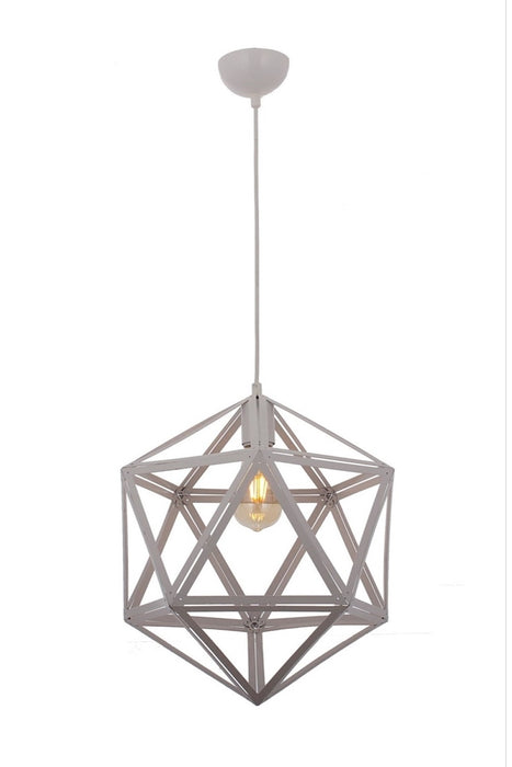 Lustra stil modern, din metal, culoare alb – AV-65032-1B-BBY