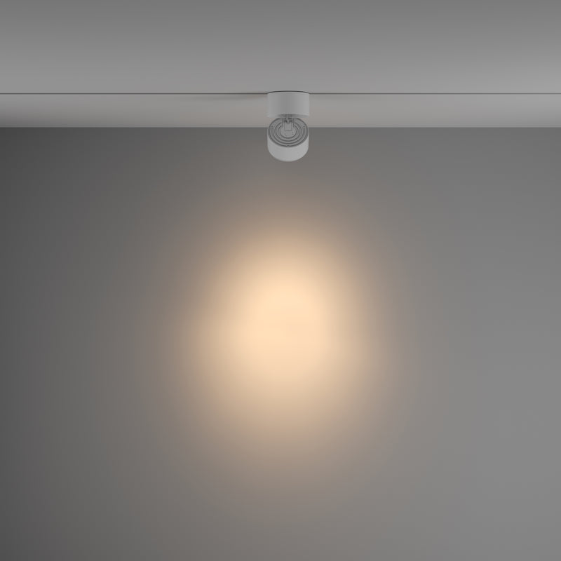 Proiector LED pentru sina 1 circuit, UNITY Maytoni Technical Yin Alb
