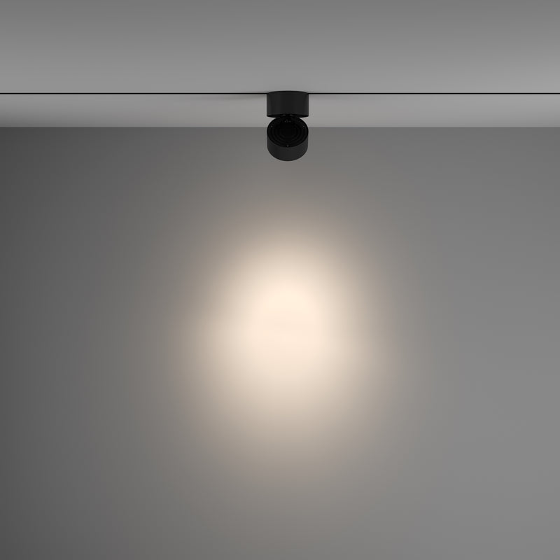 Proiector LED pentru sina 1 circuit, UNITY Maytoni Technical Yin Negru