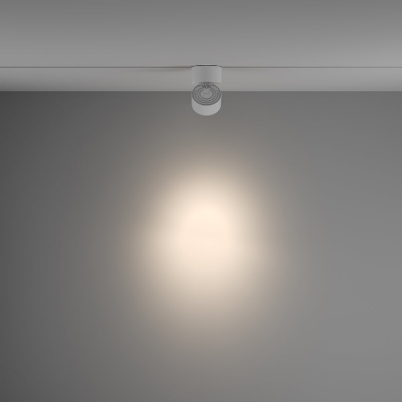 Proiector LED pentru sina 1 circuit, UNITY Maytoni Technical Yin Alb