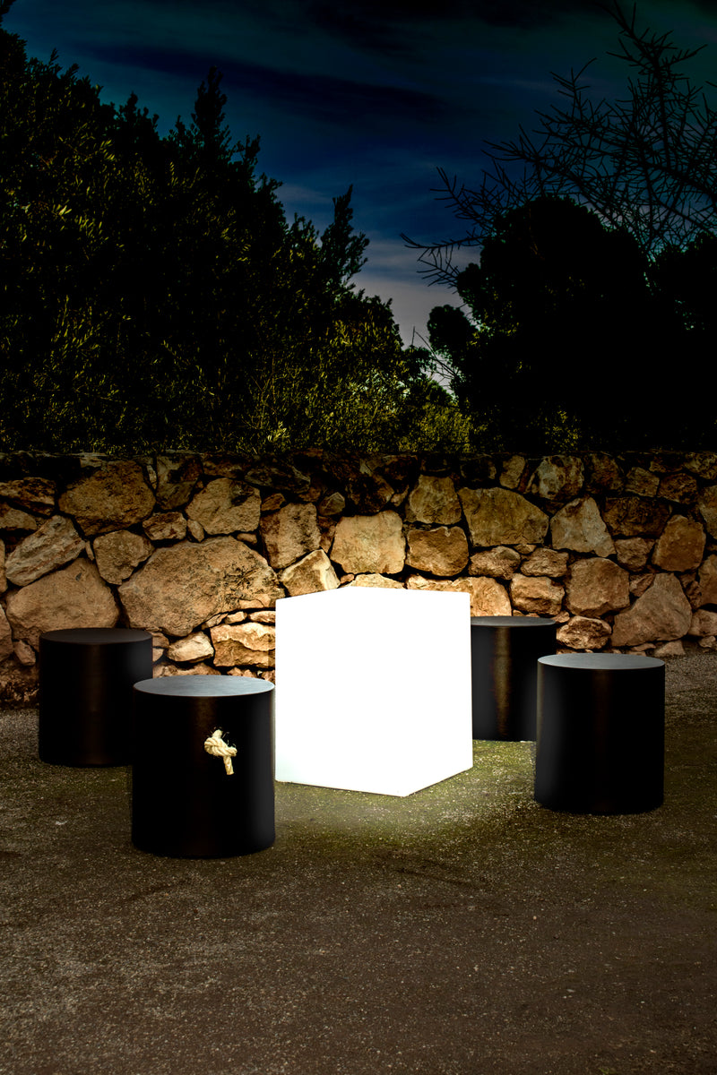 Lampa Exterior Newgarden CUBY 1xE27/A60 Alb