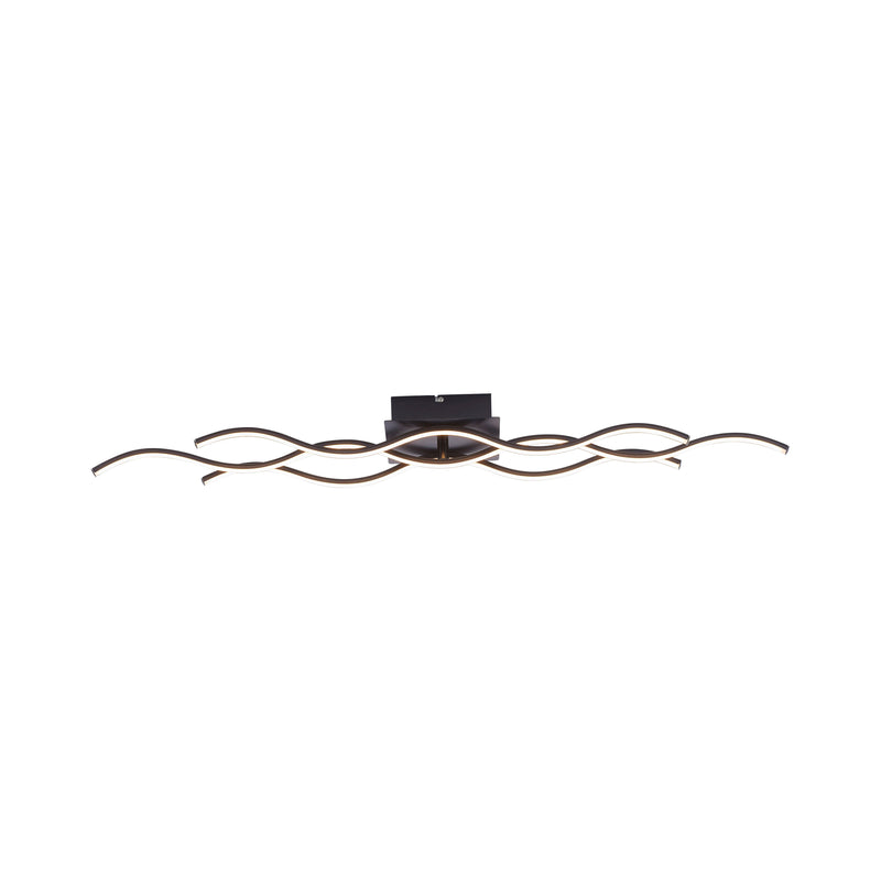 Plafoniera Paul Neuhaus WAVE LED Negru