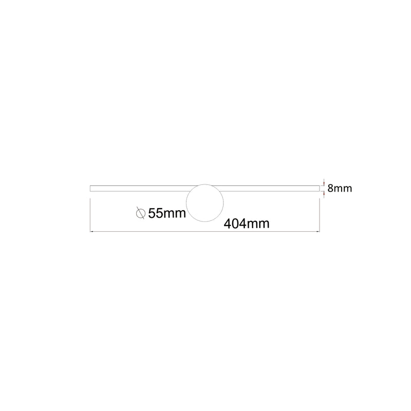 Aplica Zuma Line CAMARA LED Crom