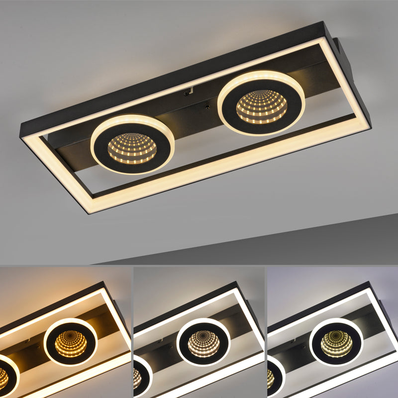 Plafoniera Paul Neuhaus TRAFORO LED Negru