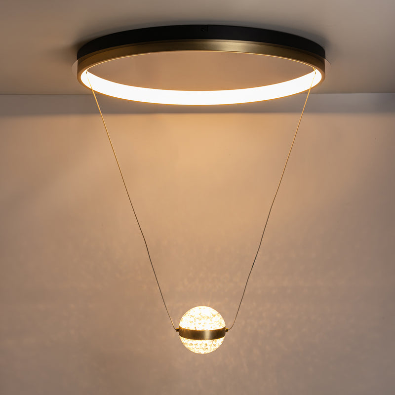 Plafoniera Zuma Line TURKAN LED Auriu