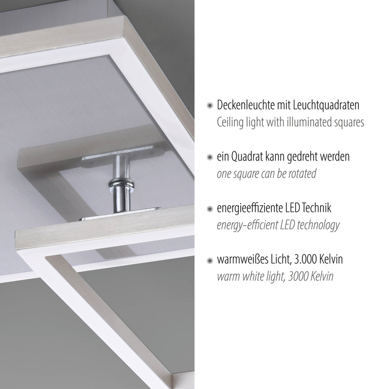 Plafoniera Paul Neuhaus IVEN 3xLED Otel