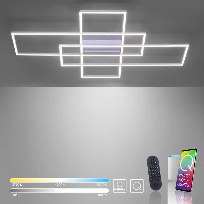Plafoniera Paul Neuhaus Q-INIGO 3xLED Otel