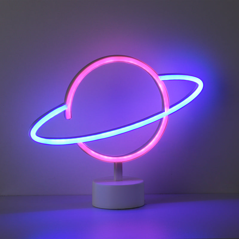 Veioza Zuma Line NEON-SATURN LED Multicolor