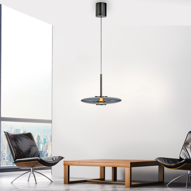 Lustra Paul Neuhaus PURE E-VITRUM 2xLED Gri