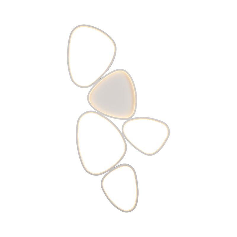 Plafoniera Zuma Line PEBBLES LED Alb
