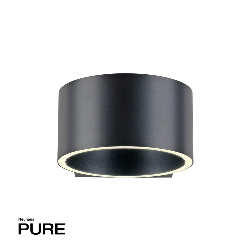 Aplica Paul Neuhaus PURE CLIPSE 2xLED Gri