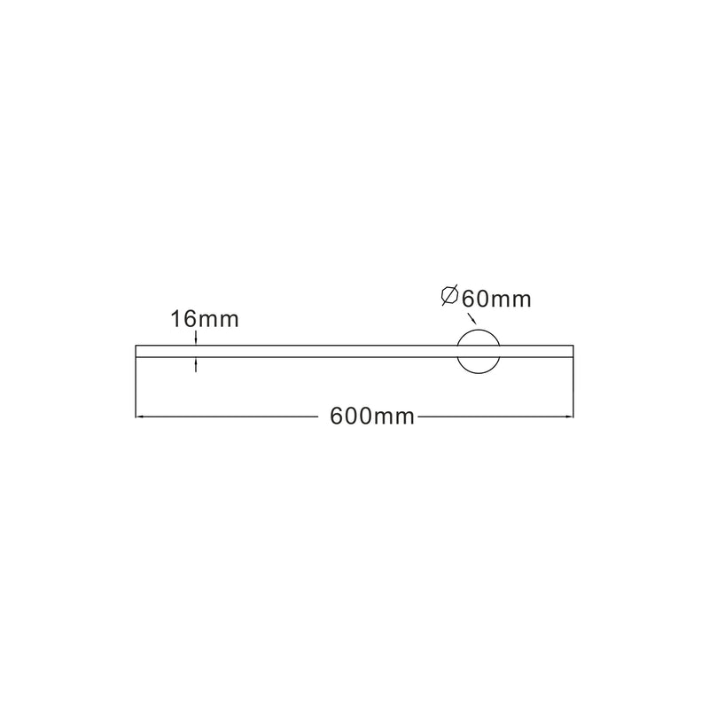 Aplica Zuma Line TROY LED Negru