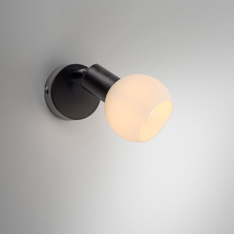 Aplica Paul Neuhaus LOKI 1xE14 Negru