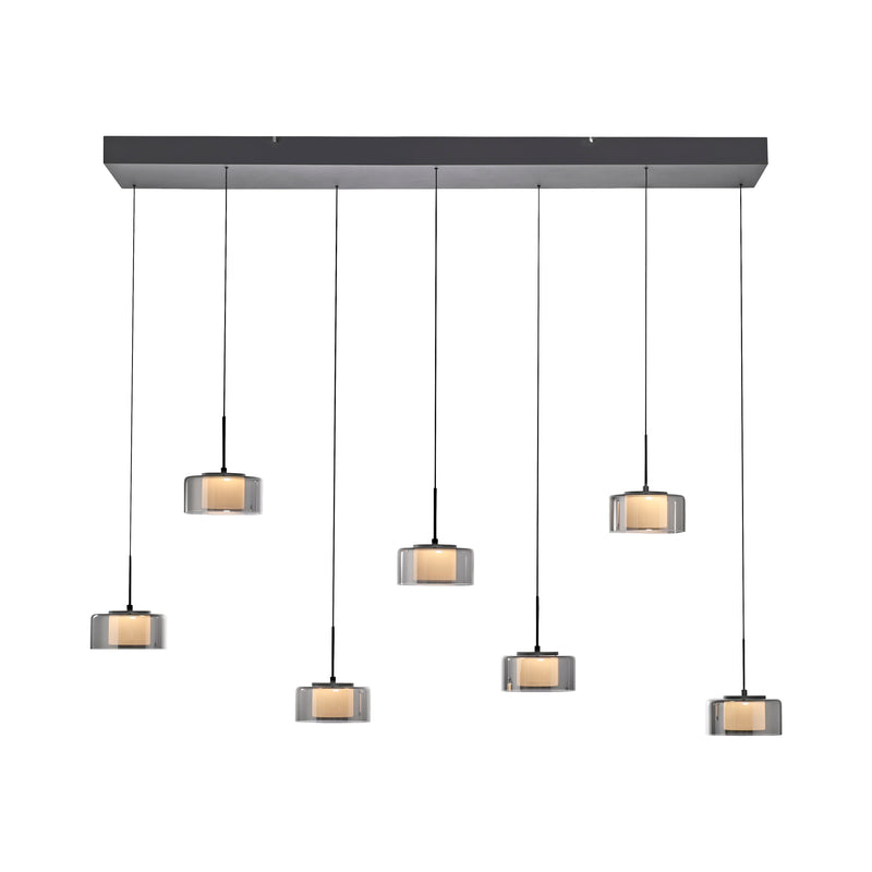 Lustra Paul Neuhaus RIKA 7xLED Negru