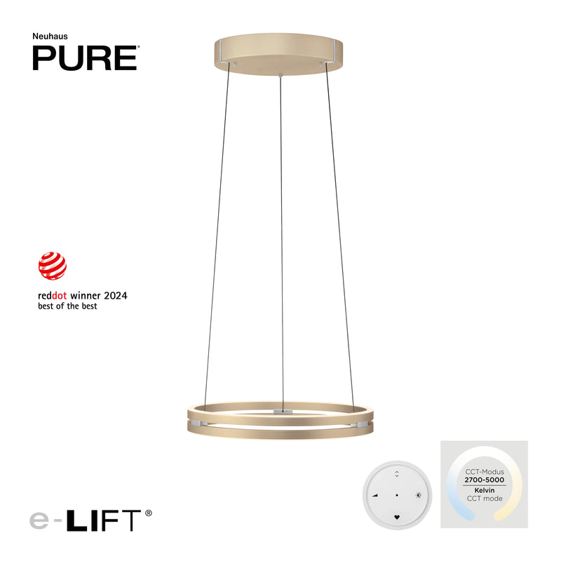 Lustra Paul Neuhaus PURE E-LOOP 2xLED Alama Mat