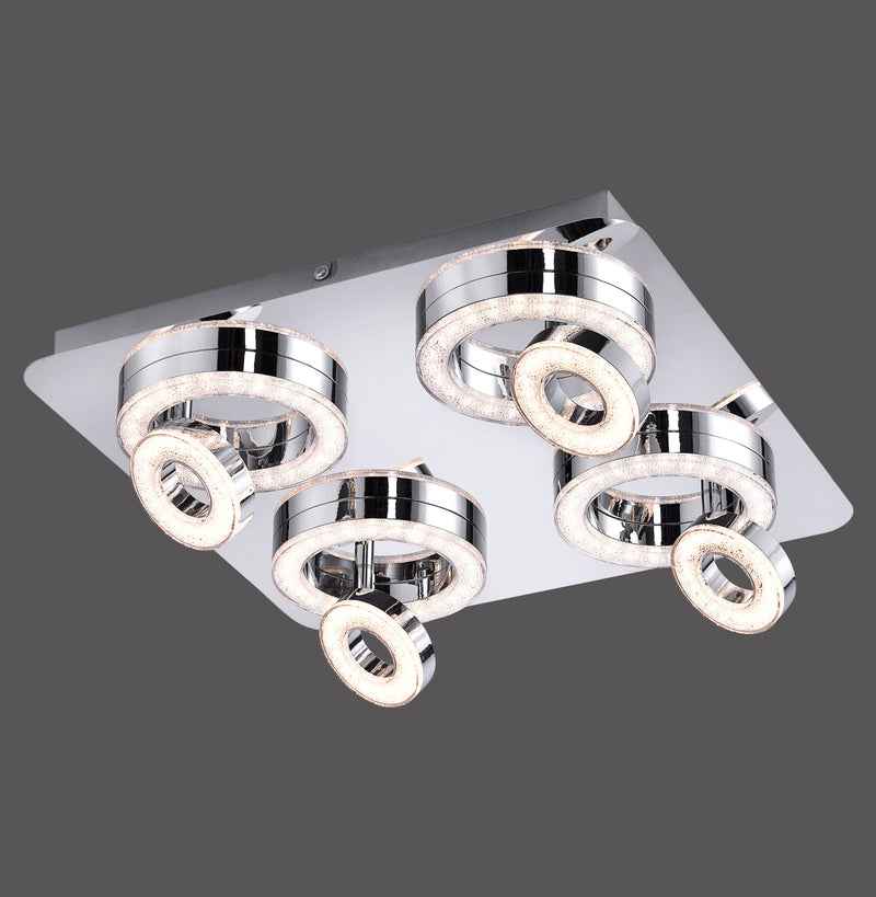 Plafoniera Paul Neuhaus TIM 8xLED Crom